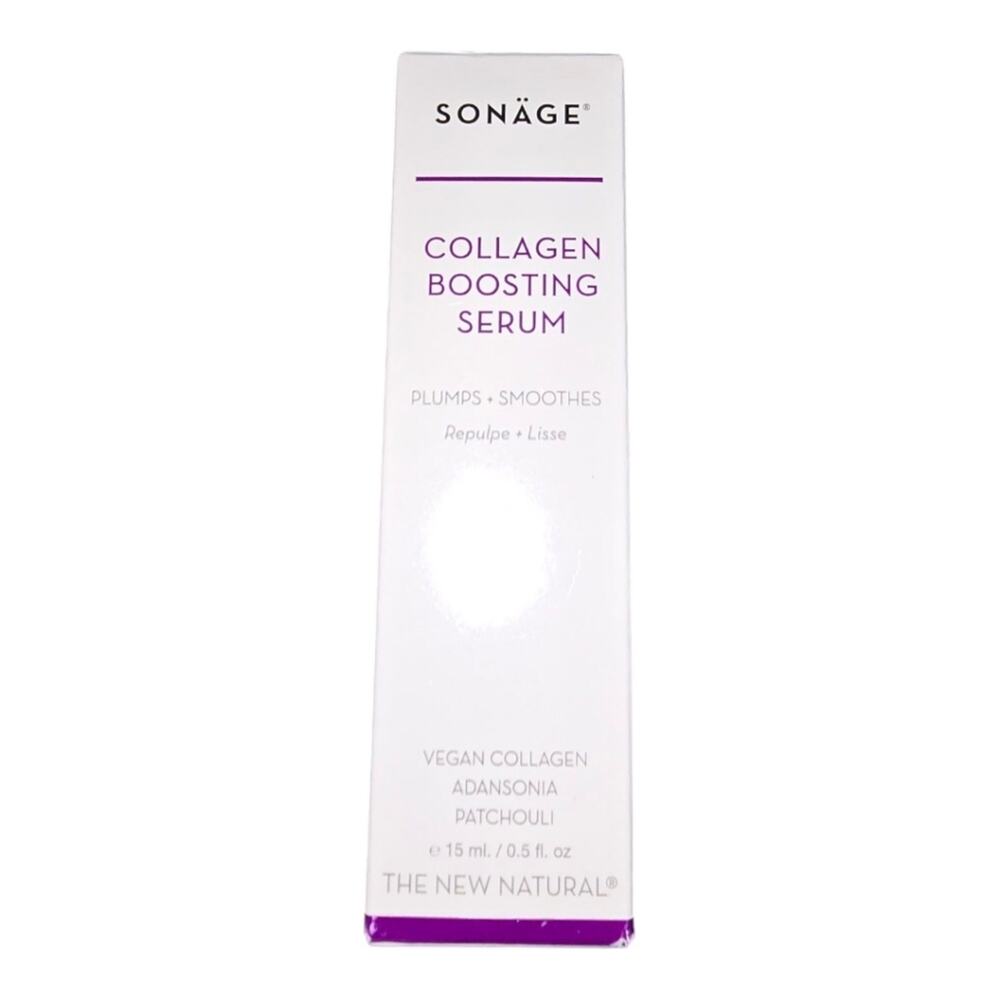 SONAGE Collagen Boosting Serum Collagen Face Serum For Skin Plumping New 15ML